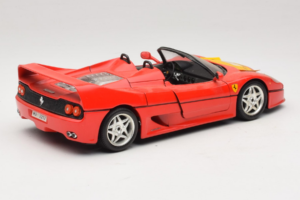 Ferrari F50 Cabriolet 50 Jahre Ferrari 24 Jahre Bburago FMC Rot Bburago 1:18 3352-P1 Metall – Bild 3 von 8