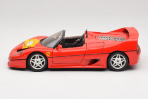 Ferrari F50 Cabriolet 50 Jahre Ferrari 24 Jahre Bburago FMC Rot Bburago 1:18 3352-P1 Metall – Bild 4 von 8