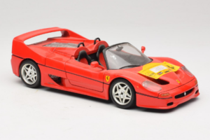 Ferrari F50 Cabriolet 50 Jahre Ferrari 24 Jahre Bburago FMC Rot Bburago 1:18 3352-P1 Metall – Bild 6 von 8