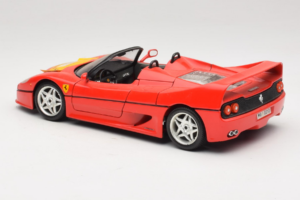 Ferrari F50 Cabriolet 50 Jahre Ferrari 24 Jahre Bburago FMC Rot Bburago 1:18 3352-P1 Metall – Bild 7 von 8