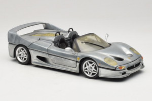 Ferrari F50 Cabriolet Chrome Silver Limitierte Auflage Hot Wheels 1:18 25741 Metall – Bild 6 von 8