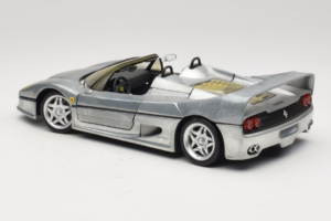 Ferrari F50 Cabriolet Chrome Silver Limitierte Auflage Hot Wheels 1:18 25741 Metall – Bild 7 von 8
