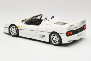 Ferrari F50 Cabriolet Weiss Bburago 1:18 3352-W1 Metall – Bild 7 von 8