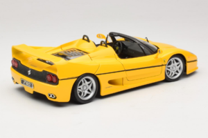 Ferrari F50 Cabriolet Shell Gelb Maisto 1:18 3076-Y2 Metall – Bild 3 von 8
