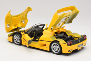 Ferrari F50 Cabriolet Shell Gelb Maisto 1:18 3076-Y2 Metall – Bild 5 von 8