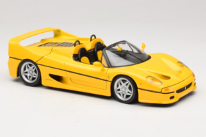 Ferrari F50 Cabriolet Shell Gelb Maisto 1:18 3076-Y2 Metall – Bild 6 von 8