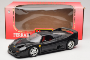 Ferrari F50 Coupe Schwarz Bburago 1:18 3372-B1 Metall – Bild 8 von 8