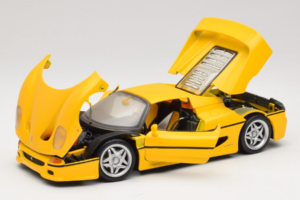 Ferrari F50 Coupe Shell Gelb Maisto 1:18 3076-Y1 Metall – Bild 2 von 8