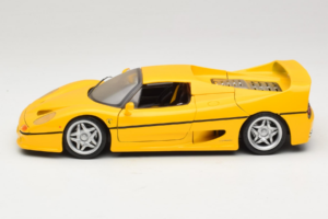 Ferrari F50 Coupe Shell Gelb Maisto 1:18 3076-Y1 Metall – Bild 4 von 8
