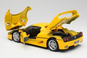 Ferrari F50 Giallo Modena Maisto 1:18 F50001 Metall – Bild 5 von 8
