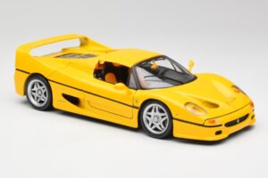 Ferrari F50 Giallo Modena Maisto 1:18 F50001 Metall – Bild 6 von 8