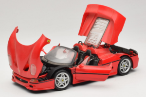 Ferrari F50 Spider Rot Shell Maisto 1:18 3076-M1 Metall – Bild 2 von 8
