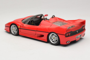 Ferrari F50 Spider Rot Shell Maisto 1:18 3076-M1 Metall – Bild 7 von 8
