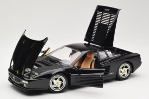 Ferrari F512M Schwarz Hot Wheels 1:18 23922 Metall – Bild 2 von 8