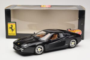 Ferrari F512M Schwarz Hot Wheels 1:18 23922 Metall – Bild 8 von 8