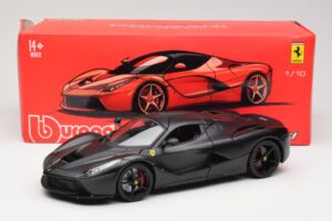Ferrari LaFerrari F150 Matte Black Bburago 1:18 18-16901BK Metall – Bild 8 von 8