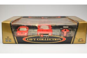 Ferrari Promo Set F40 550 Maranello Scuderia Ferrari F310 F1 1996 Bburago 1:18 FERRARI001 Metall – Bild 2 von 2
