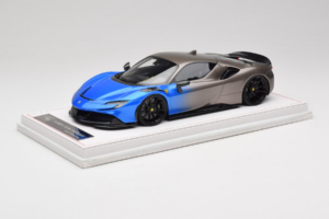 Ferrari SF90 Novitec Blue Grey Metallic IVY 1:18 REMC029 Resin – Bild 2 von 7