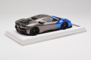Ferrari SF90 Novitec Blue Grey Metallic IVY 1:18 REMC029 Resin – Bild 3 von 7