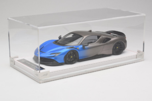 Ferrari SF90 Novitec Blue Grey Metallic IVY 1:18 REMC029 Resin – Bild 6 von 7