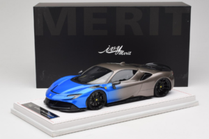Ferrari SF90 Novitec Blue Grey Metallic IVY 1:18 REMC029 Resin – Bild 7 von 7