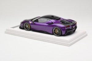 Ferrari SF90 Stradale Novitec Purple Metallic IVY 1:18 REMC021 Resin – Bild 5 von 7