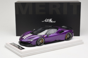 Ferrari SF90 Stradale Novitec Purple Metallic IVY 1:18 REMC021 Resin – Bild 7 von 7