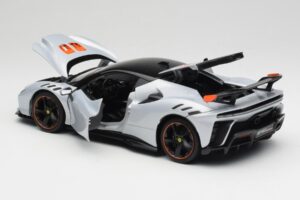 Ferrari SF90 XX Stradale Arctic White Bburago 1:18 18-16020W Metall – Bild 5 von 8