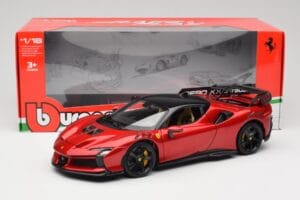 Ferrari SF90 XX Stradale Magma Red Bburago 1:18 18-16020R Metall – Bild 8 von 8
