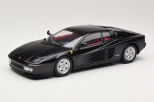 Ferrari Testarossa Schwarz Kyosho 1:18 08425BK Metall