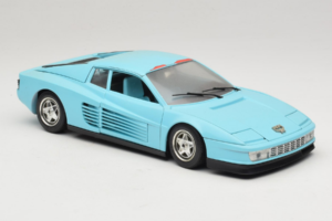 Ferrari Testarossa Borsenmodell 1997 Limitierte Auflage Blau Bburago 1:18 B002 Metall – Bild 6 von 8