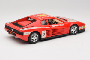 Ferrari Testarossa Brummel #5 Rot 1984 Bburago 1:18 3004-P1 Metall – Bild 3 von 8