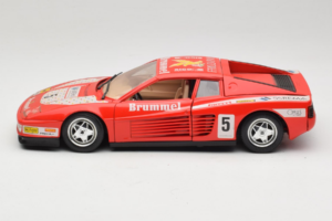Ferrari Testarossa Brummel #5 Rot 1984 Bburago 1:18 3004-P1 Metall – Bild 4 von 8