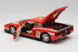 Ferrari Testarossa Brummel #5 Rot 1984 Bburago 1:18 3004-P1 Metall – Bild 5 von 8