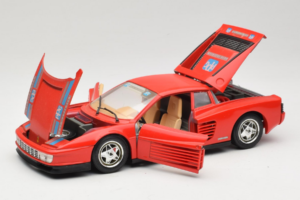 Ferrari Testarossa PPG Auto Refinish Rot Bburago 1:18 3039-P3 Metall – Bild 2 von 8
