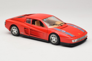 Ferrari Testarossa PPG Auto Refinish Rot Bburago 1:18 3039-P3 Metall – Bild 6 von 8