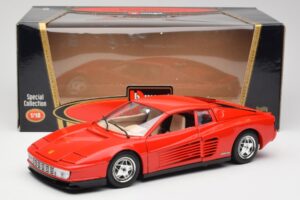 Ferrari Testarossa Rot Bburago 1:18 3019 Metall – Bild 8 von 8