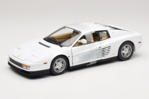 Ferrari Testarossa Weiss Miami Vice Hot Wheels 1:18 P9904 Metall
