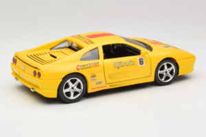 Ferrari F355 Berlinetta Racing Gelb Solido 1:18 9009-Y1 Metall – Bild 3 von 8