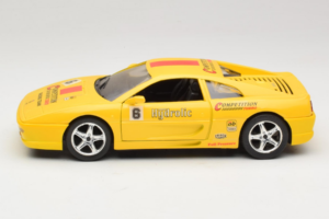 Ferrari F355 Berlinetta Racing Gelb Solido 1:18 9009-Y1 Metall – Bild 4 von 8