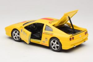 Ferrari F355 Berlinetta Racing Gelb Solido 1:18 9009-Y1 Metall – Bild 5 von 8