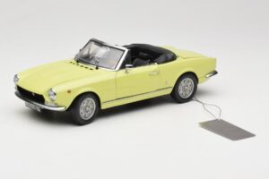 Fiat 124 Spider BS1 Gelb Sun Star 1:18 4921 Metall