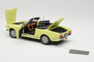 Fiat 124 Spider BS1 Gelb Sun Star 1:18 4921 Metall – Bild 5 von 8