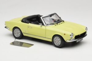 Fiat 124 Spider BS1 Gelb Sun Star 1:18 4921 Metall – Bild 6 von 8