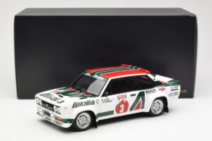 Fiat 131 Abarth #3 M. Alen / I. Kivimaki Winner Rally 1000 Lakes 1980 Kyosho 1:18 08376H Metall – Bild 8 von 8