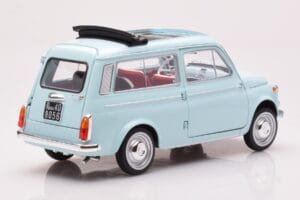 Fiat 500 Giardiniera Acquamarina Blau Norev 1:18 187742 Metall – Bild 3 von 7