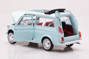 Fiat 500 Giardiniera Acquamarina Blau Norev 1:18 187742 Metall – Bild 5 von 7
