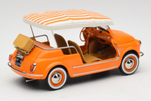 Fiat 500 Jolly Orange Norev 1:18 187791 Metall – Bild 2 von 6