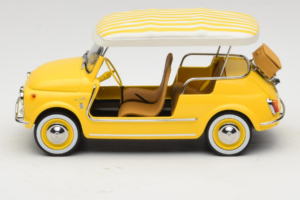 Fiat 500 Jolly Gelb Norev 1:18 187790 Metall – Bild 3 von 6