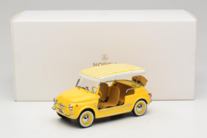 Fiat 500 Jolly Gelb Norev 1:18 187790 Metall – Bild 6 von 6